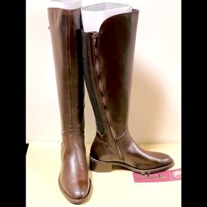 Clarks Valana Melrose Leather Boots